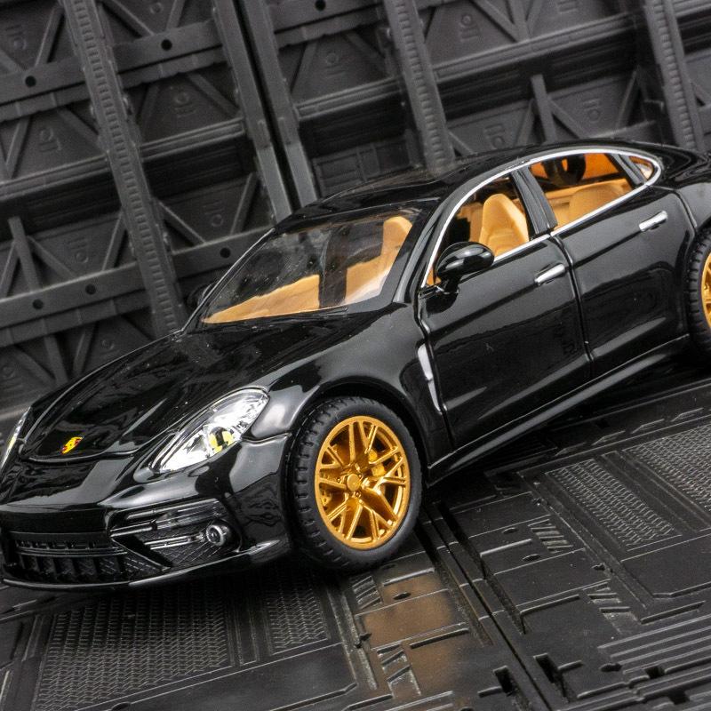 Simulation Palamera Car Alloy Model Ornaments Acousto-optic Metal Pull-back Toy Car Car Car Men