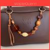 Bohemian Handcrafted Resin Butterfly Bag Charm With Dangle Pendant For Women