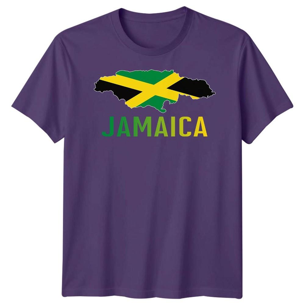 Jamaica Flag Map Countries Unisexs TShirt Unisexs Tee Travel Souvenir Graphic
