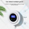 Tuya WiFi Natural Gas Leak Detector Wireless Gas Leakage Sensor Smart Home Kitchen Security Sound Alarm Smart Life APP