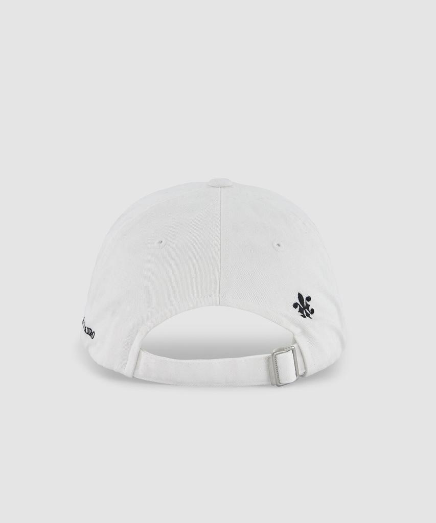 Keulaeki [Unisex] Initial Logo Cap 01_White [Kr269Poh401]