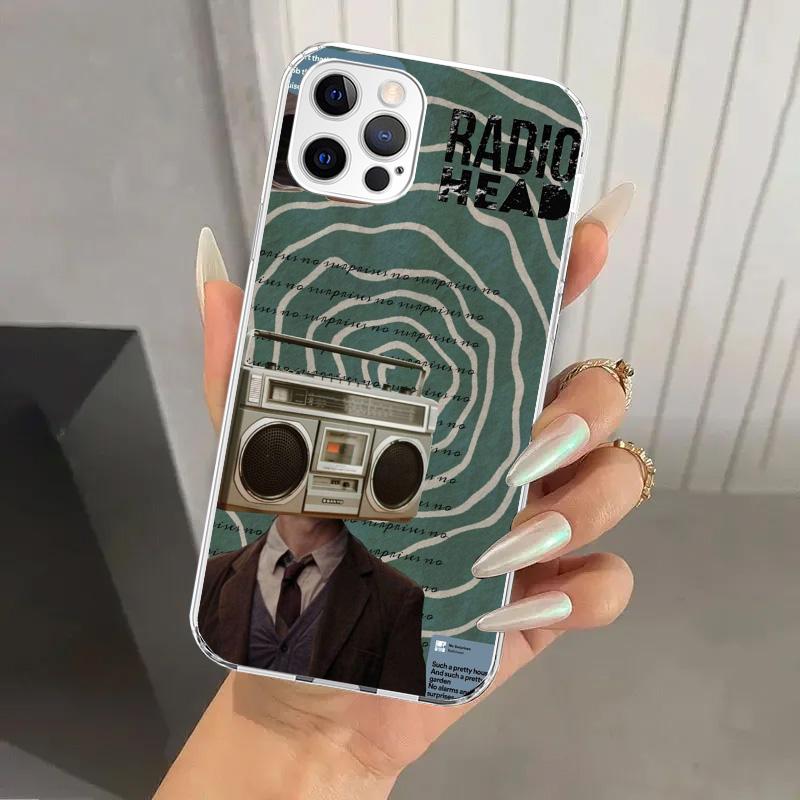 

Чехол для телефона R-Radiohead для Iphone 17 Air 16 15 Plus 14 13 Mini 12 11 Pro Max 16E 7 8 SE 2020 Мягкий чехол с принтом 17 Air iPhone 13