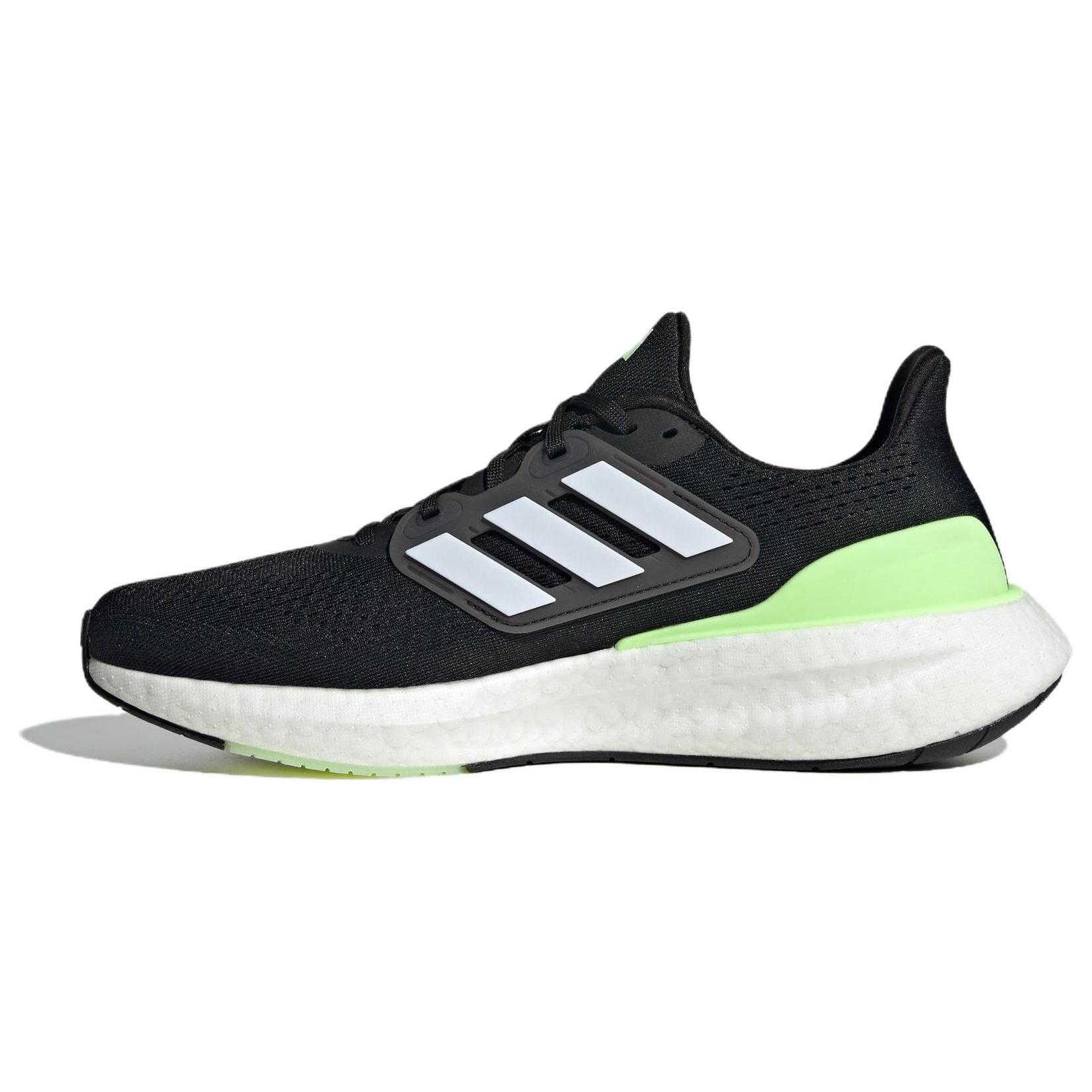 adidas PureBoost 23 Wide Black Green Spark Men s IF9657 EU 36⅔