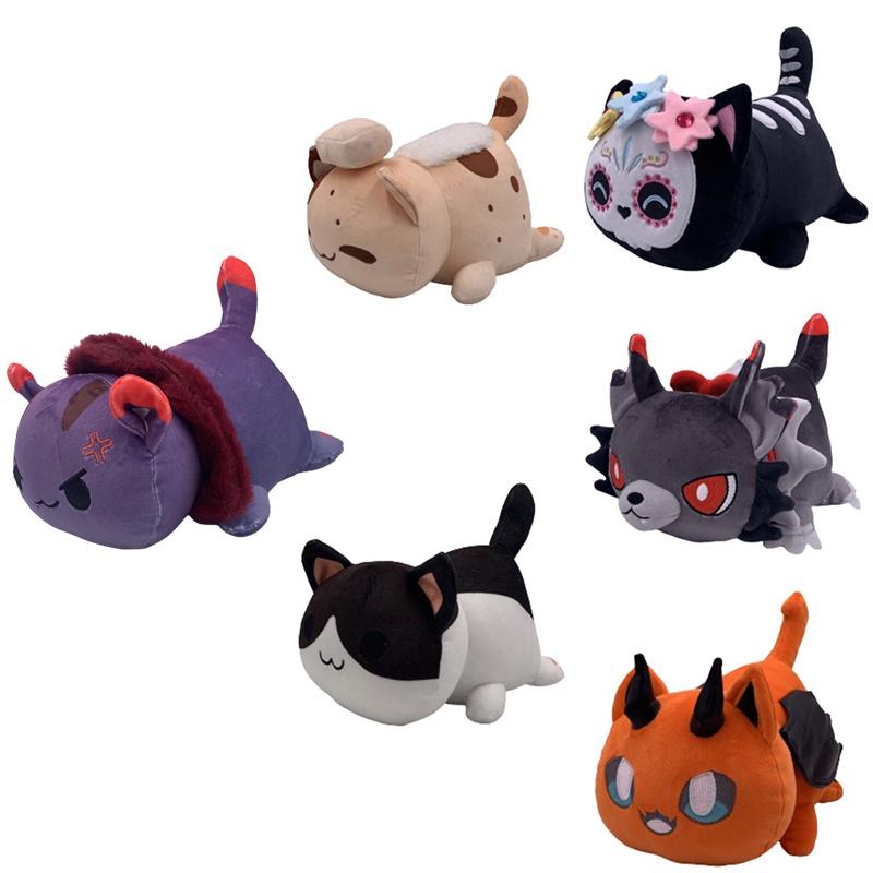 Aphmau Cat Stuff Toys Vycpaná hračka Plyšová panenka pro dívky Polštář Home Dekor