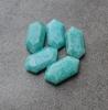 Amazonite Hexagon Tablet Cut Gemstone | Calibrated Loose Gemstone for Jewelry Making & Wholesale