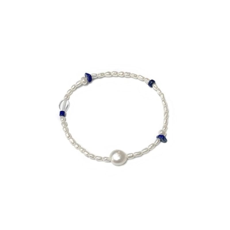 LOVE ME MONSTER Pearl & Blue Sea Bracelet