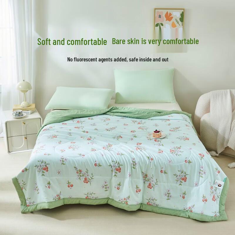 ROMROL Soybean Washed Summer Quilt