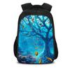 Unterwasserwelt Doppellagiger Rucksack Langlebig, Trendig, Vielseitig, Großes Fassungsvermögen Cartoon Schuljunge und Mädchen Geburtstag Bestes Geschenk