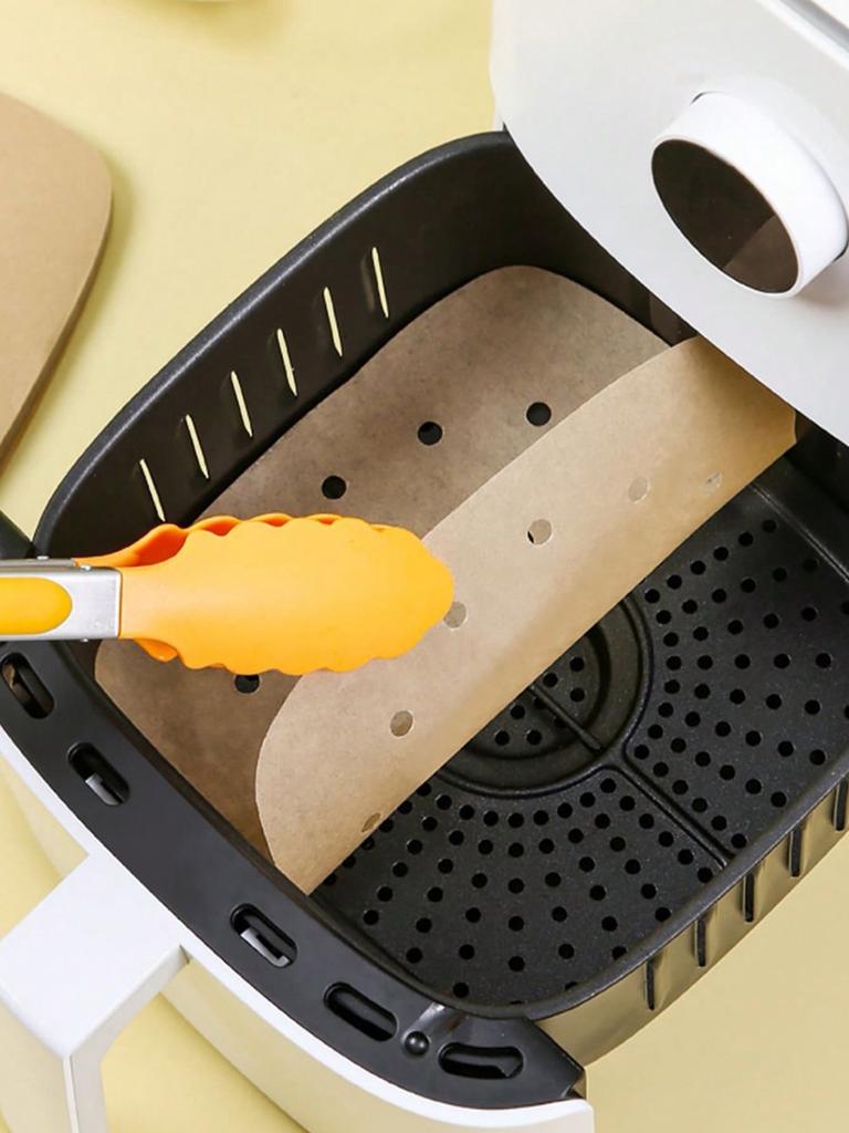 Air Fryer Parchment Disposable Liner Advanced Perforation, Suitable for Air Fryers, Streamers,pans, Not Burned, Easy To Clean