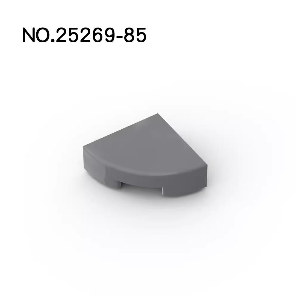 20Pcs  MOC Compatible Assembles Particles 25269 48410 Tile Round 1 X 1 Quarter Building Block Parts DIY Compatible Tech Toy