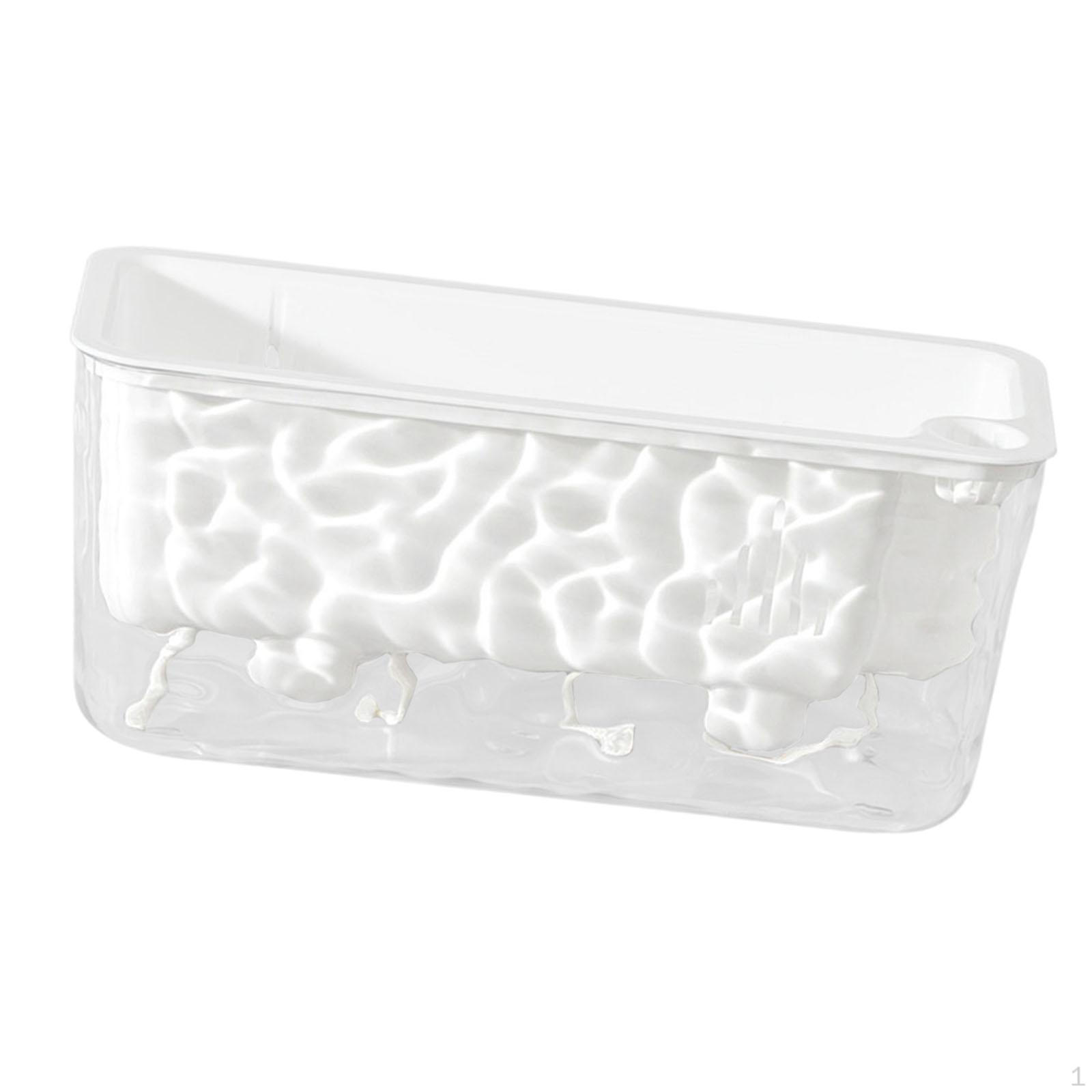 

Rectangle Self Watering Planter Garden Window Sill Clear Vegetables Grow Container Flower белый
