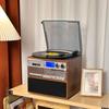Багатофункціональний ретро програвач платівок Cross Classic з HIFI звуком Harman, CD, касетою та Bluetooth-динаміком