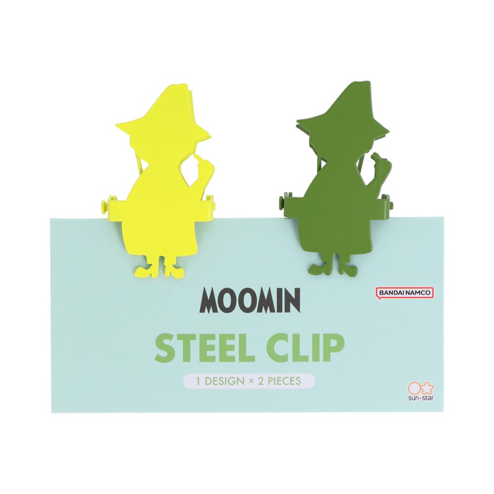 

Stationery Moomin Clip New Life Collection Snufkin S3624625 Sun-Star Die-Cut
