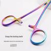 Hongwei Colored Stainless Steel Hemostatic Forceps & Needle Holders for Pets & Fishing Hook Removal