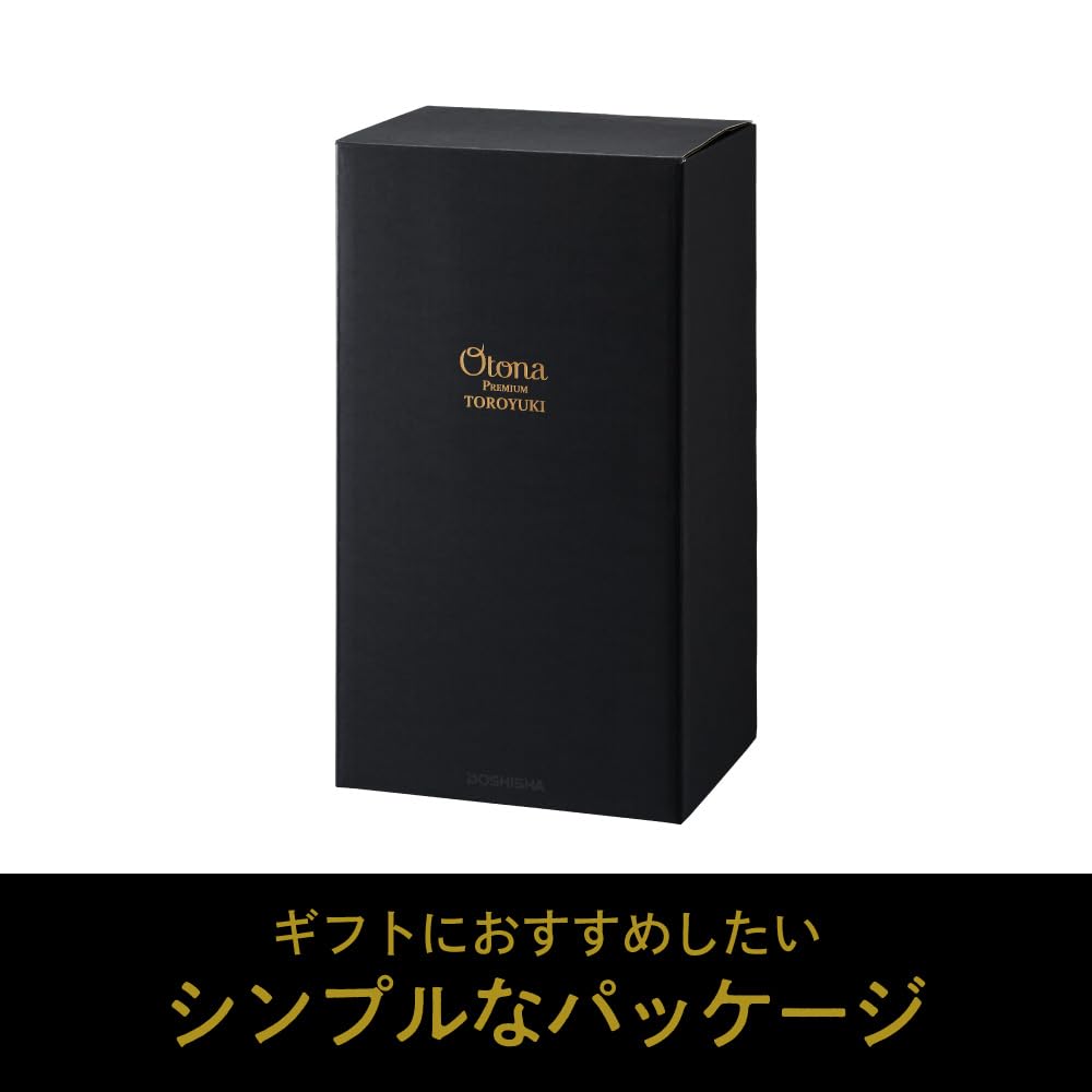 Doshisha Premium Electric Fluffy Snow Shaved Ice Maker with Adjustable Blade Includes Two Ice Maker and a Storage Bag Height, Medium-Sized Cups,