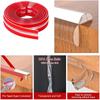 1/2/3meters Table Edge Guard Silicone Protection Strip Tape Self Adhesive Collision Proof Furniture Corner Protectors