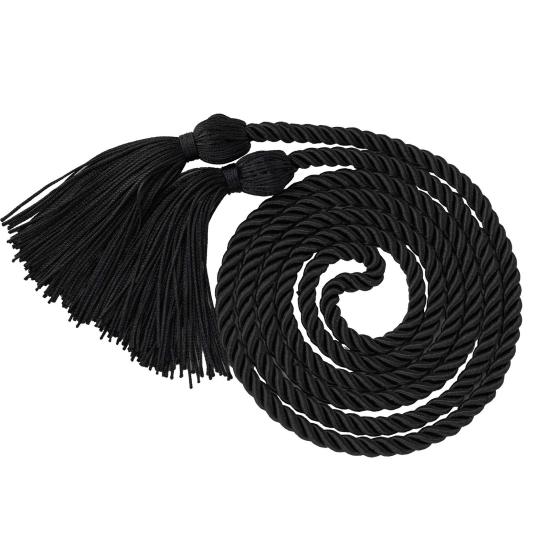Graduation Honor Rope with Tassel Strong Material Yarn Cord Single Rope Knotted Honor Cord Graduation Keepsake Accessories