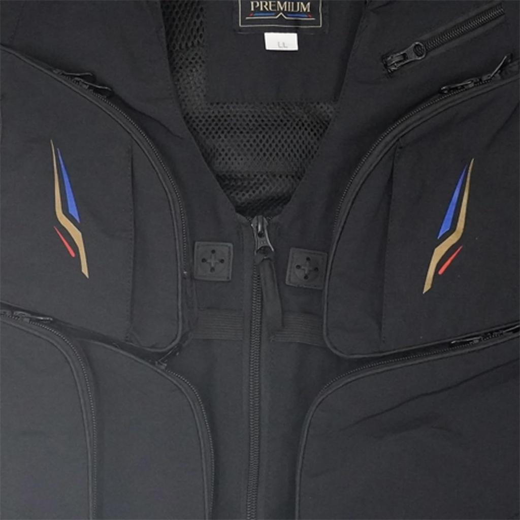 PREMIUM Ayu Fishing Perfect for Ayu Fishing and Stream Outdoor Fishing Ripstop Vest with Storage Pockets and FP FINAL PERFECTION X'SELL Vest, Fishing,