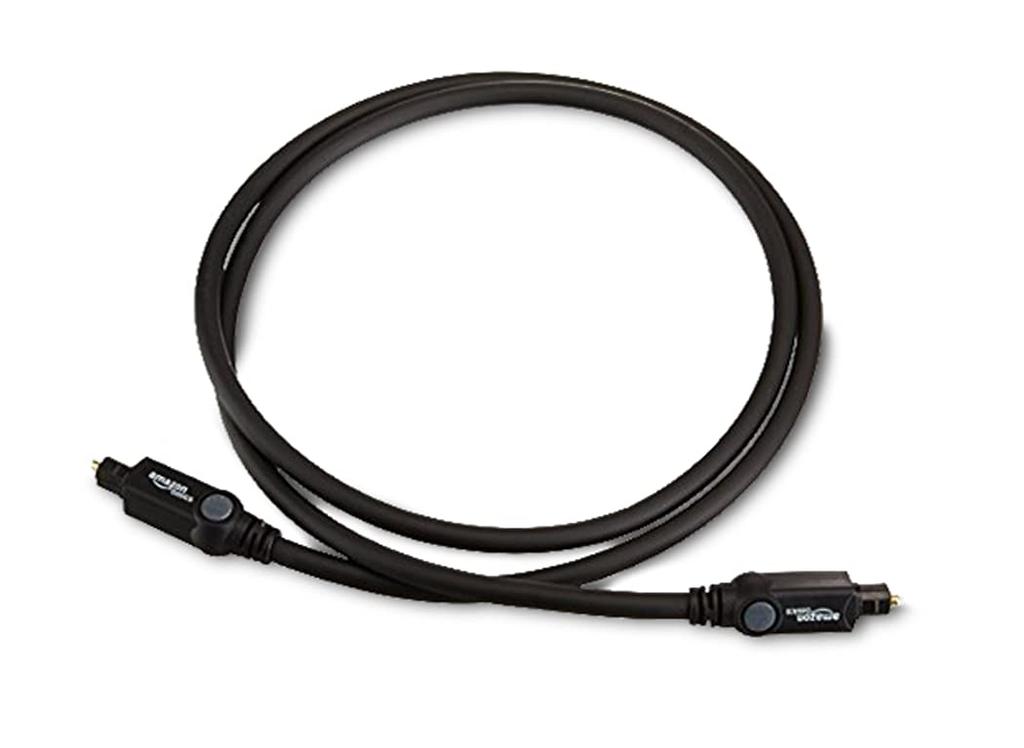 AmazonBasics оптический цифровой кабель для ТВ TOSLINK цифровой аудио черный 1.0м