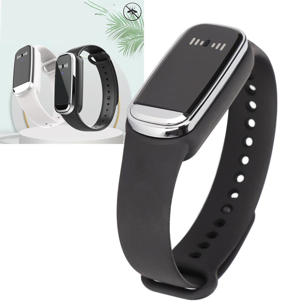 M70 Ultrasonic Mosquito Repellent Bracelet Portable Multifunction Mosquito Repellent Wristbands for Outdoor Indoor