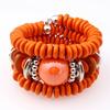 Stacking Beaded Cuff Bracelet Gold Color Fashion Wrist Jewelry New Bohemian Bracelet