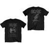 ACDC FTATR 40th Monochrome Back Print Slim Fit Tshirt Highend Luxury Is for Both Men and Women 2026 Summer New Sale Hot