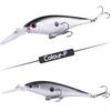 Fishing Baits Minnow Crankbaits Lures  with Metal Triple Fishing Hooks for Trout Bass Perch Fishing