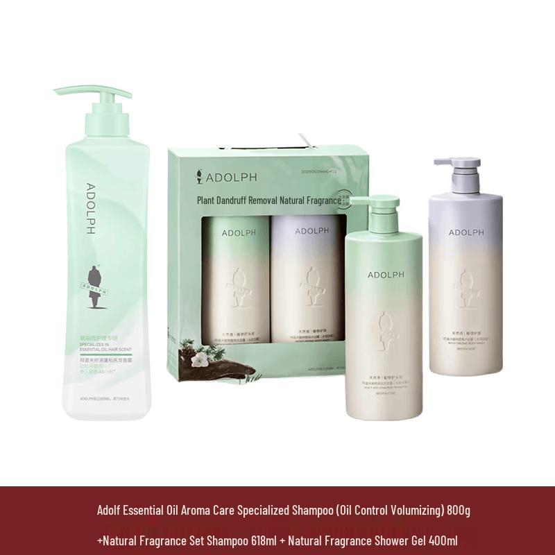 Adoll Professional Oil Control & Volumizing Shampoo Set