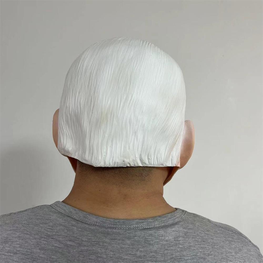 Maska lateksowa Stary Człowiek dla Joe Bidena Halloween Cosplay Rekwizyty na Imprezę Głowa 58-62 cm