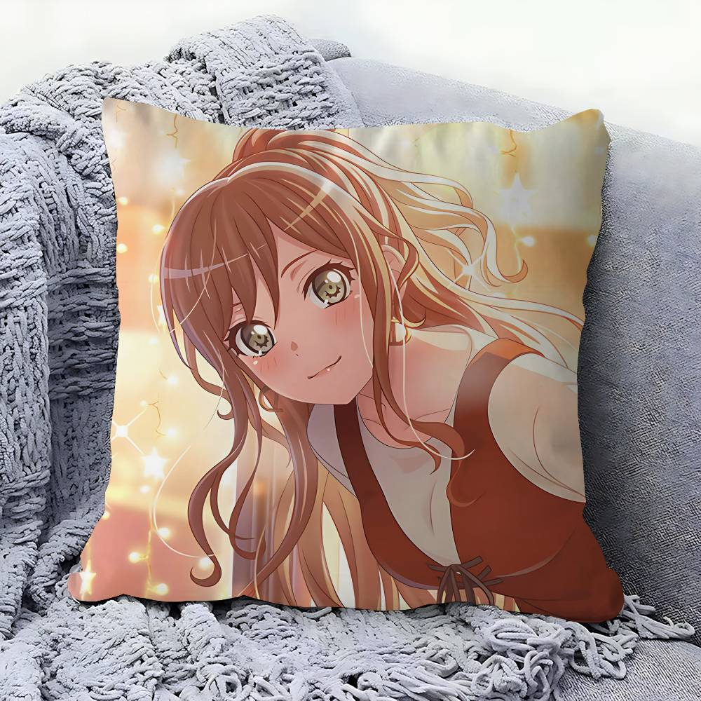 

Аниме L-Lisa Imai Наволочка для подушки Декоративная наволочка Наволочка с принтом Чехол для подушки для дивана 16x16Inch