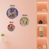 Kalamkari Madhubani Wall Plates for home decoration | Wall decor items for living room | Metal Wall décor | Gift items for women and men