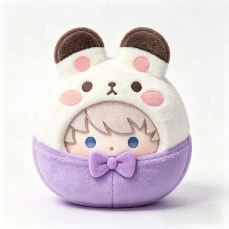 Game Love And Deepspace Xavier Zayne Rafayel Cosplay Keychain Sylus Caleb Plush Cotton Doll Cute Backpack Pendant Keyring