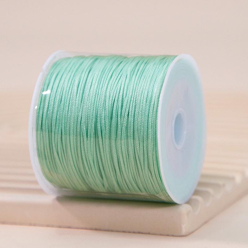 Jade Wire No. 72: 0.8mm Braided Rope for Handmade Jewelry, Bracelets & Pendants