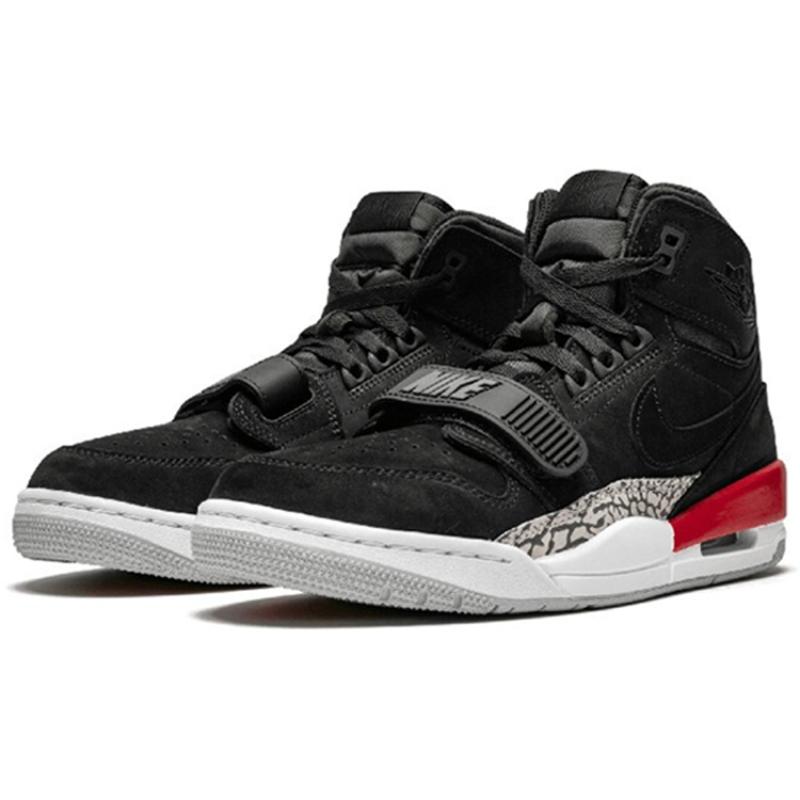 Jordan Legacy 312 Schwarz Feuerrot Jordan AV3922-060