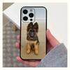 German Shepherd Dog Phone Case For Apple iPhone 15,14,13,12,11,Pro,X,XS,Max,XR,Plus,Mini Soft Black Cover