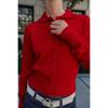 Za Autumn New Women clothes 2025 Western Style Fashion Doll Collar Long sleeve Knitted Outerwear 5536145 600