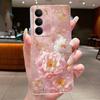 Silikonhülle Für Realme P3 Lite Hübsche Blumen Schmetterling Schutzhülle TPU Weiche Rückseite Fundas Für Realme P3 Lite 4G Handyhülle
