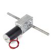 Worm Gear Motor M8 Double Right Hand Thread Dual Shaft Reduction MotorReduction Ratio
