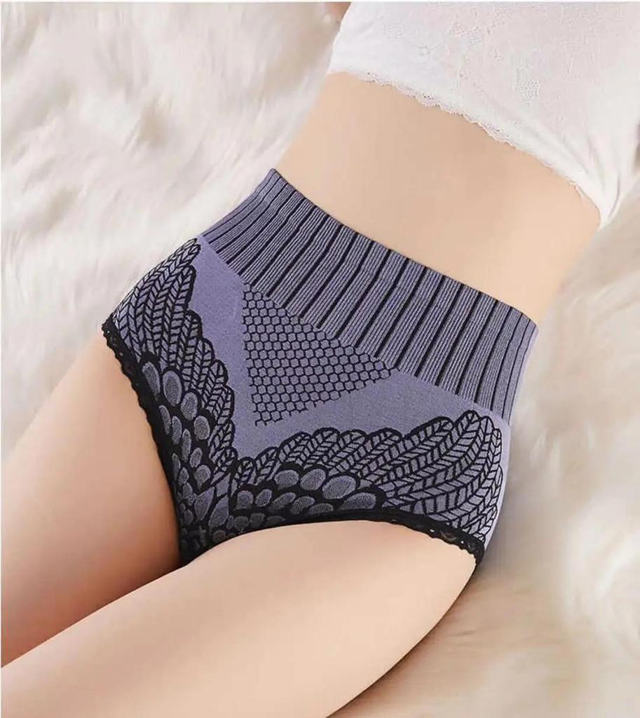 Women'S Panties Underwear Seamless Briefs High Waist Underpanties Bodyshaper Ladies Female Underpants Plus Size