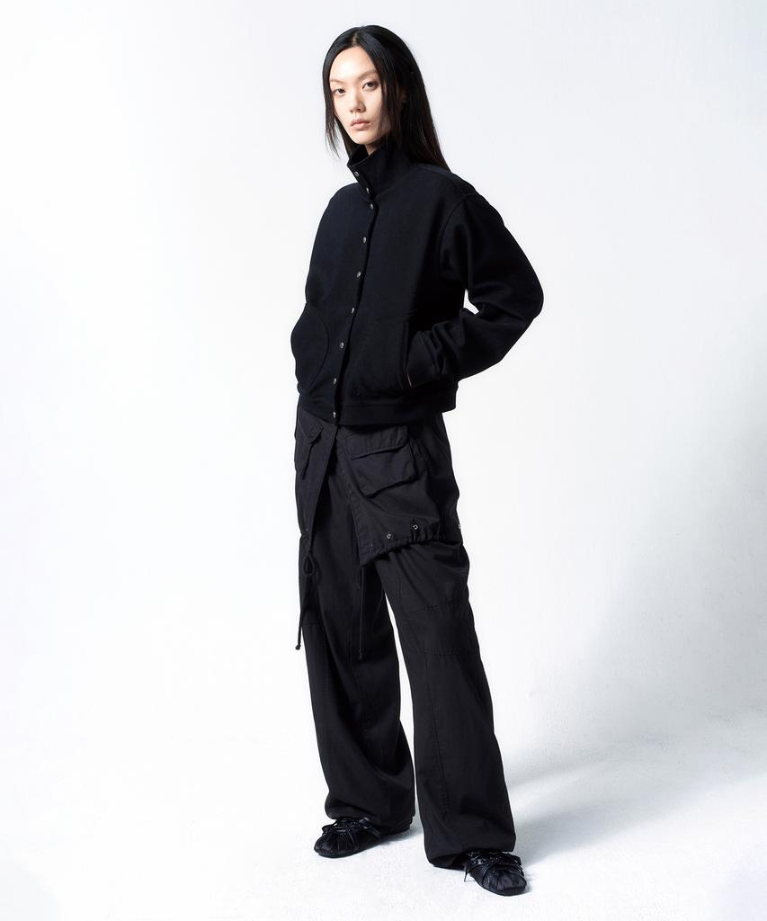 Insilence Women Soft Snap Jumper Black
