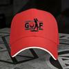 Gute Golfschläger Grafik Baseballkappe Polyester Verstellbar Lässige Kappe Zum Golfen Unisex