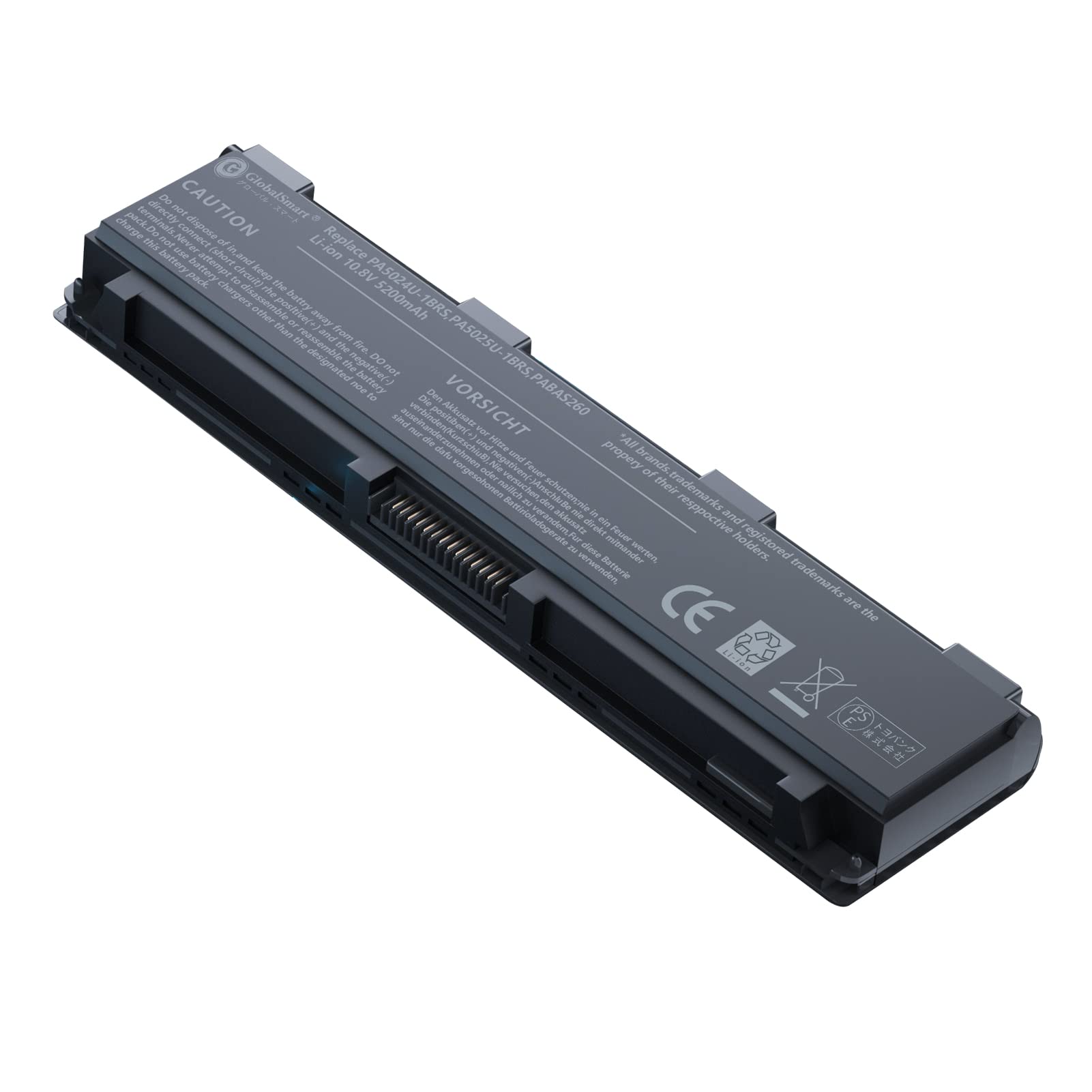 

Для Toshiba PABAS263 Satellite Pro PABAS263 Black, сумісний із ноутбуком GlobalSmart [GlobalSmart] C800D, PA5026U-1BRS, PA5024U, PABAS260, чорний
