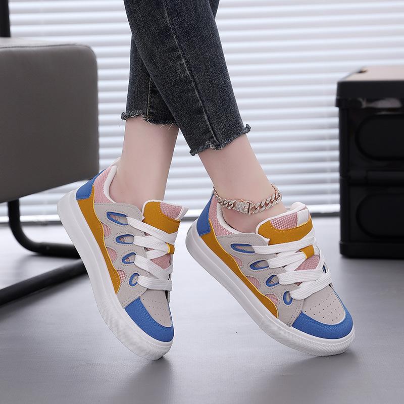 

Guochao original bread shoes women s 2025 new spring and autumn versatile leisure sports trend white shoes board shoes 2025 40