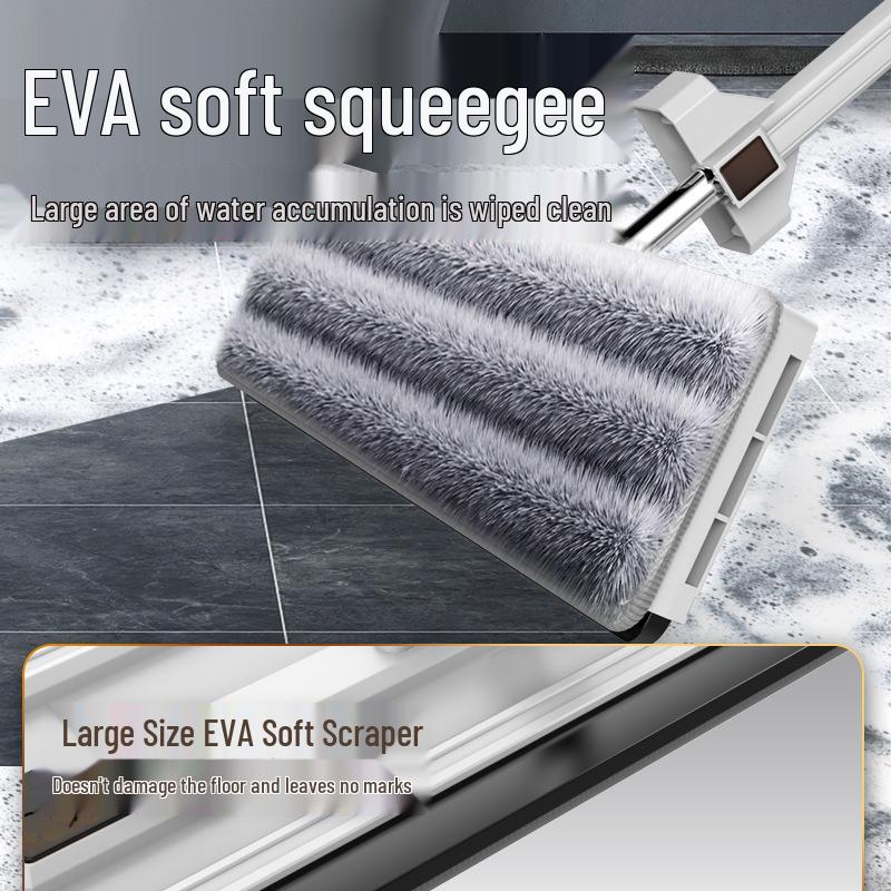 2025 Płaski mop bezdotykowy - Bezwysiłkowe rozwiązanie do czyszczenia na mokro i na sucho