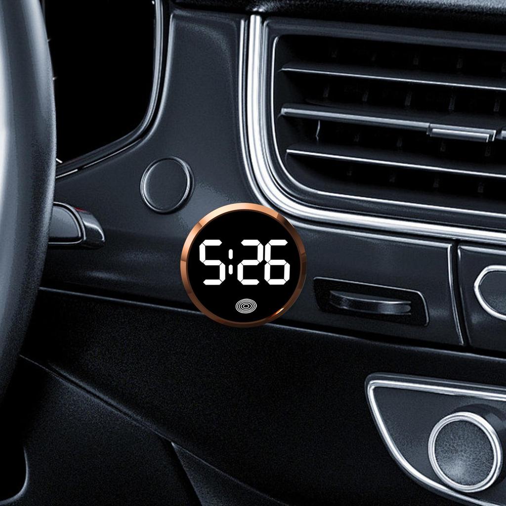 Generic Car Dashboard Clock Vehicle Electronic Clock Thoughtful Gift Easy To