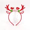 Christmas Reindeer Headband for All Age Party Accessories Deer Horn Hairhoop Festival Hairband Seasonal Costume Headwear