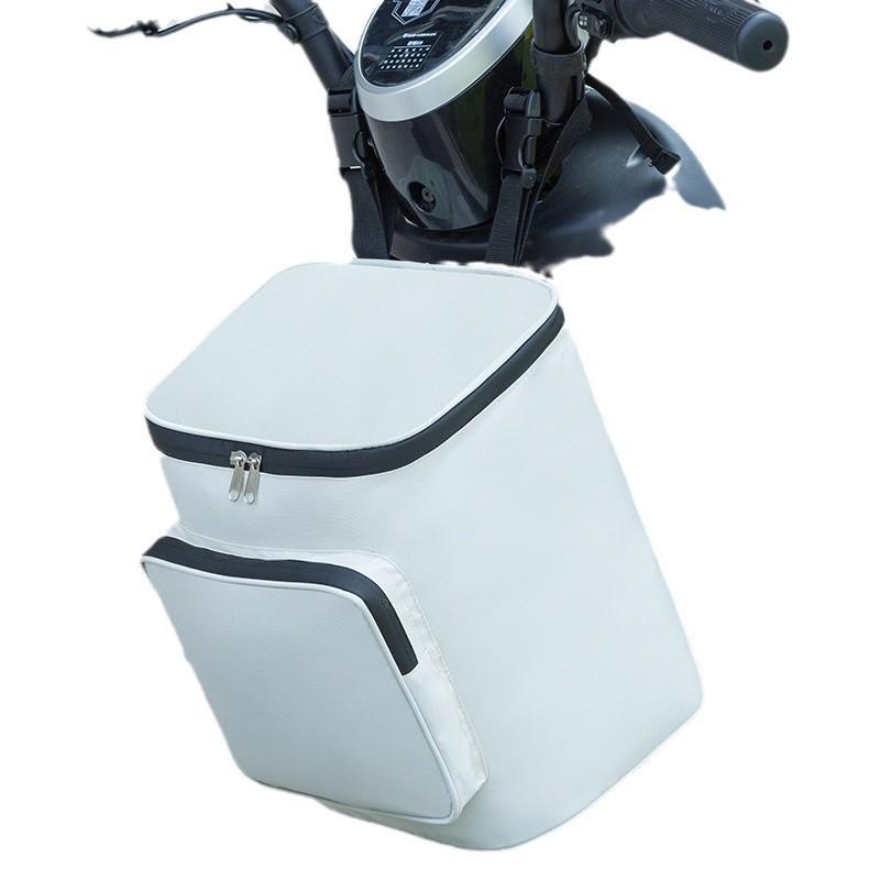Electric Vehicle & Bike Front Hanging Storage Bag for Helmet and Accessories