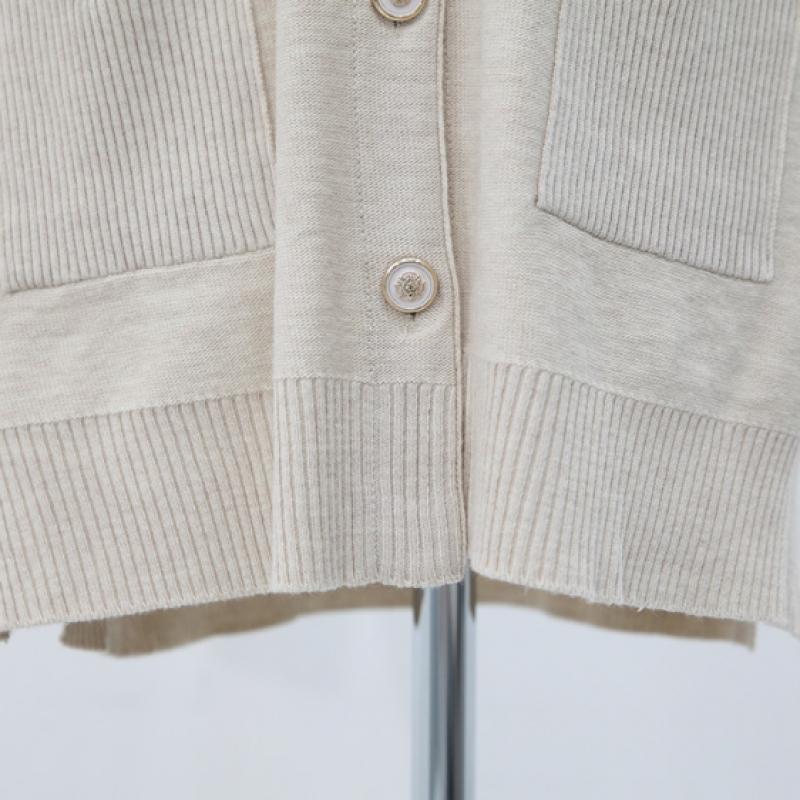Shiz Madam Loose Fit Knit Cardigan With Pocket J31786