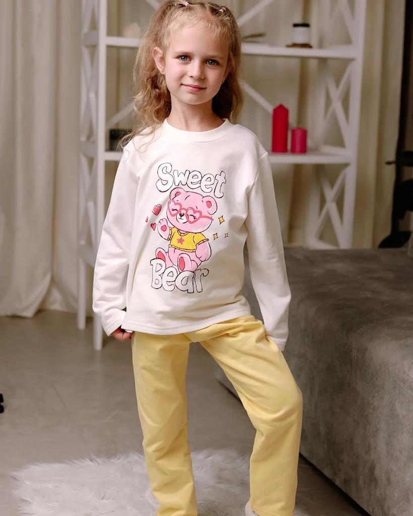 Girls’ Sleepwear Set – Soft Brushed Fabric & Elastic Waist, Demi-season 6076-023-33-5 HC