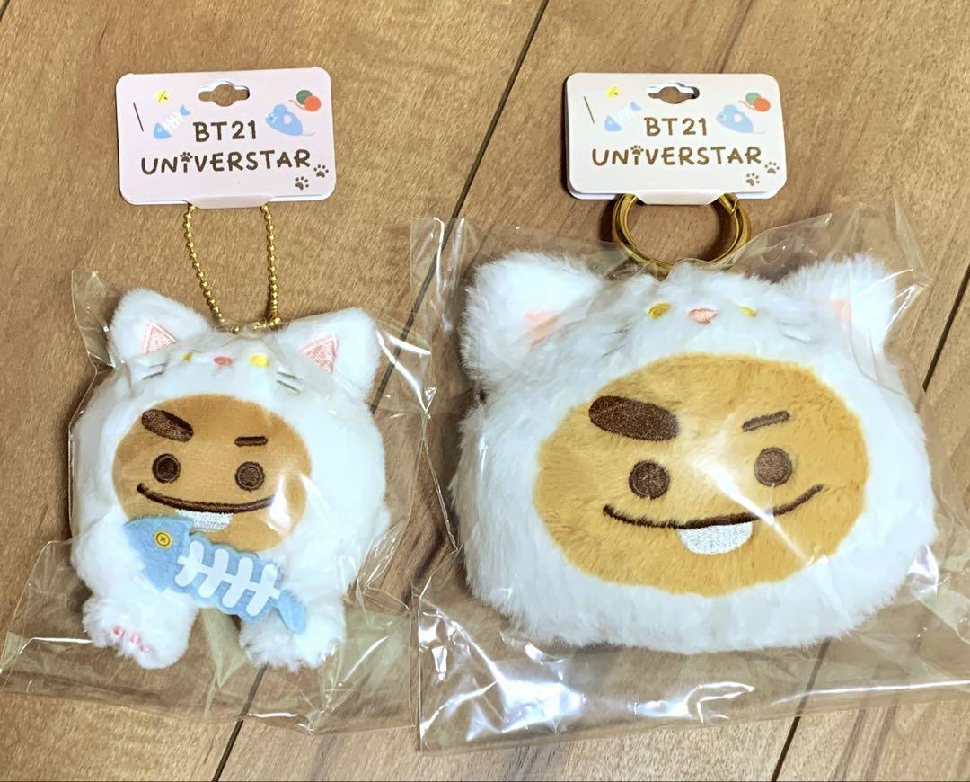 

[Б/У] BTS BT21 CATDAY Плюшевый талисман, Плюшевый пропускной чехол